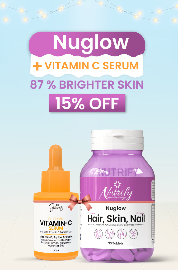 C - Glow Vitamin C Serum  + Nuglow