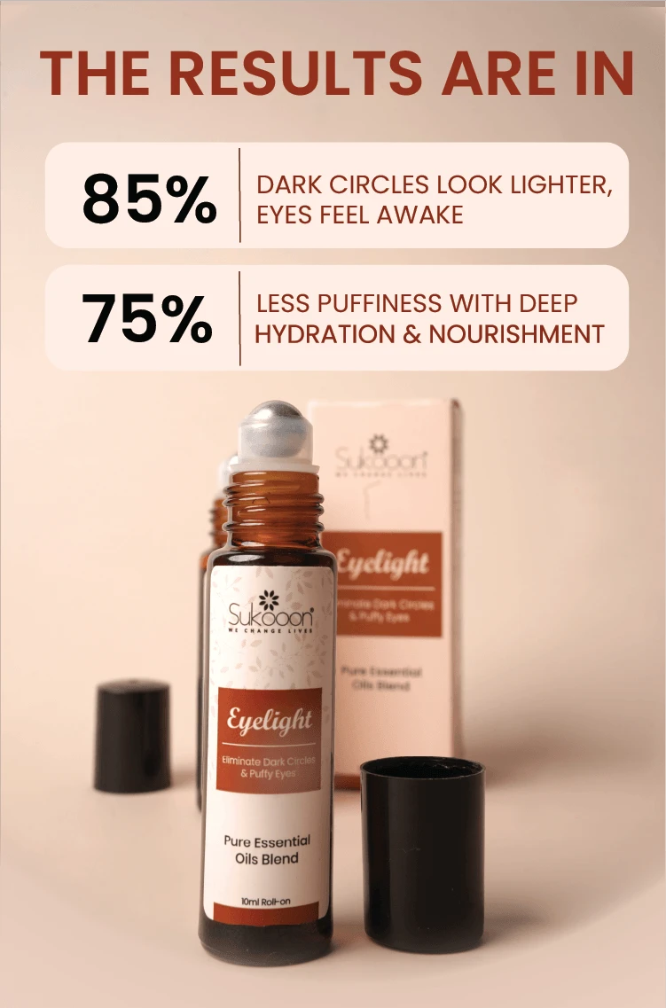 Eyelight how to apply roll-on under eyes