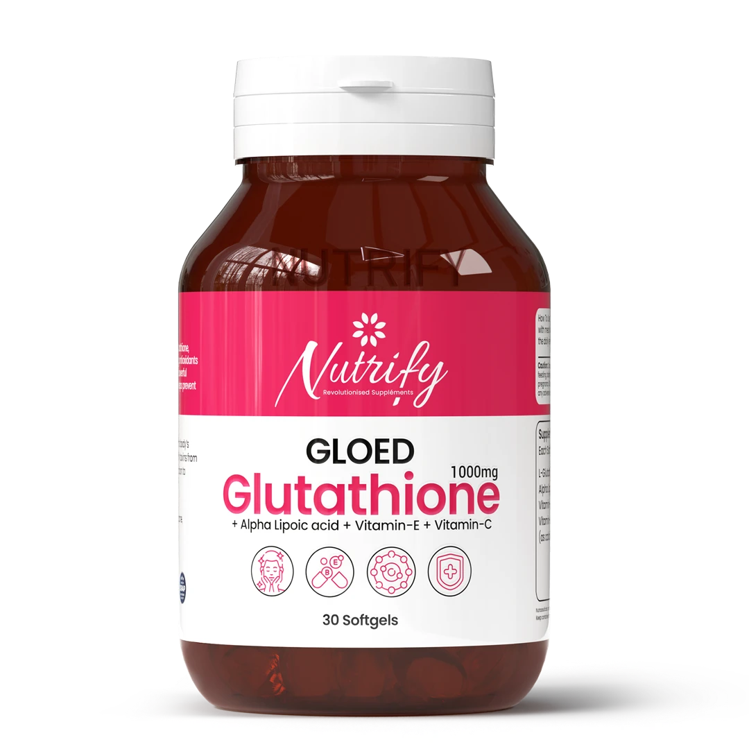 GLOED - Glutathione Tablets for Skin Whitening Softgels GLOED - Glutathione Tablets for Skin Whitening Softgels