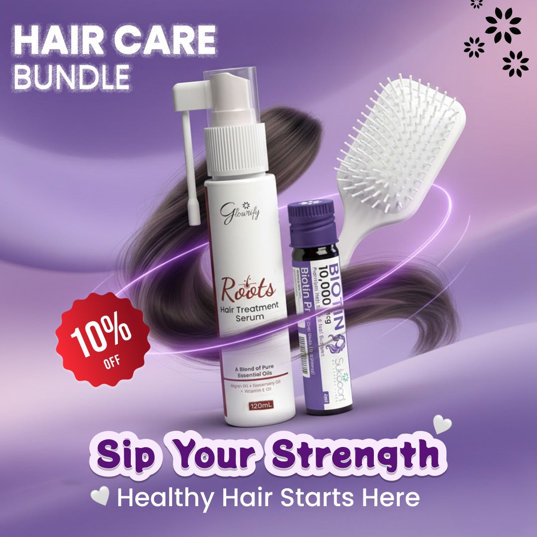 Roots + Biotin Pro (10,000 mcg) Bundle