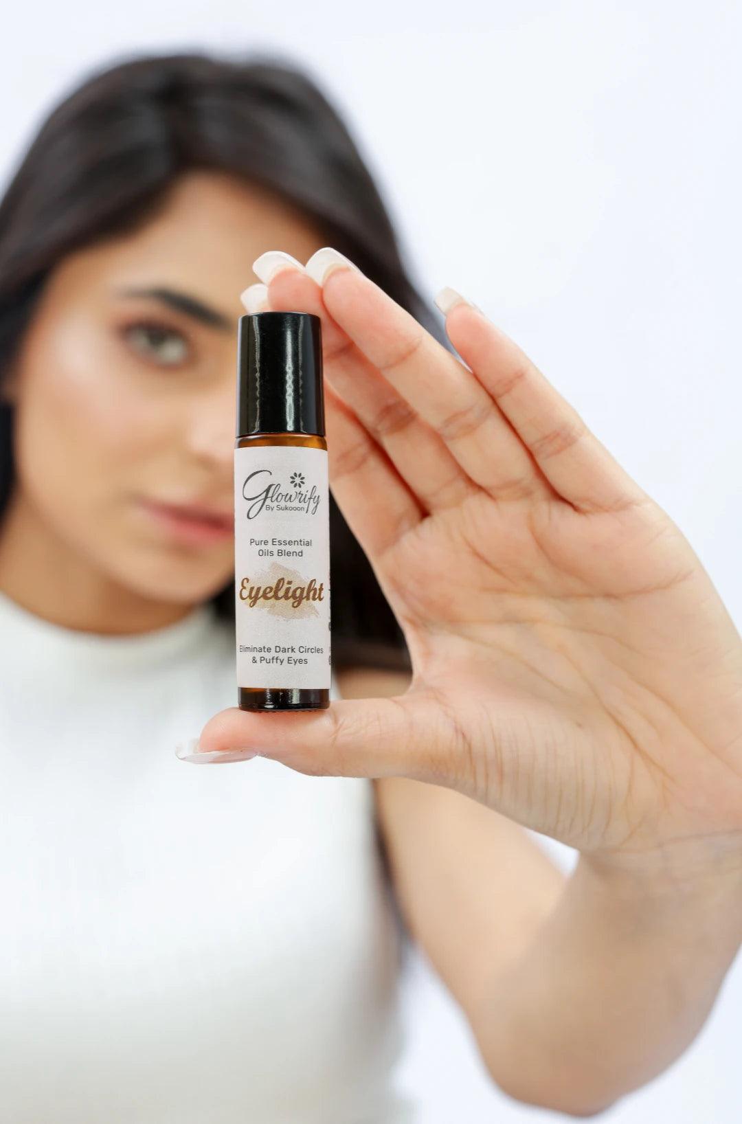 Eye Serum Eyelight - Eliminates Dark Circles & Puffy Eyes -  Glowrify-by-Sukooon